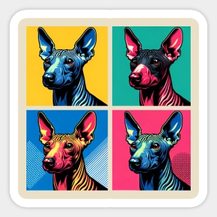 American Hairless Terrier Pop Art - Dog Lovers Sticker